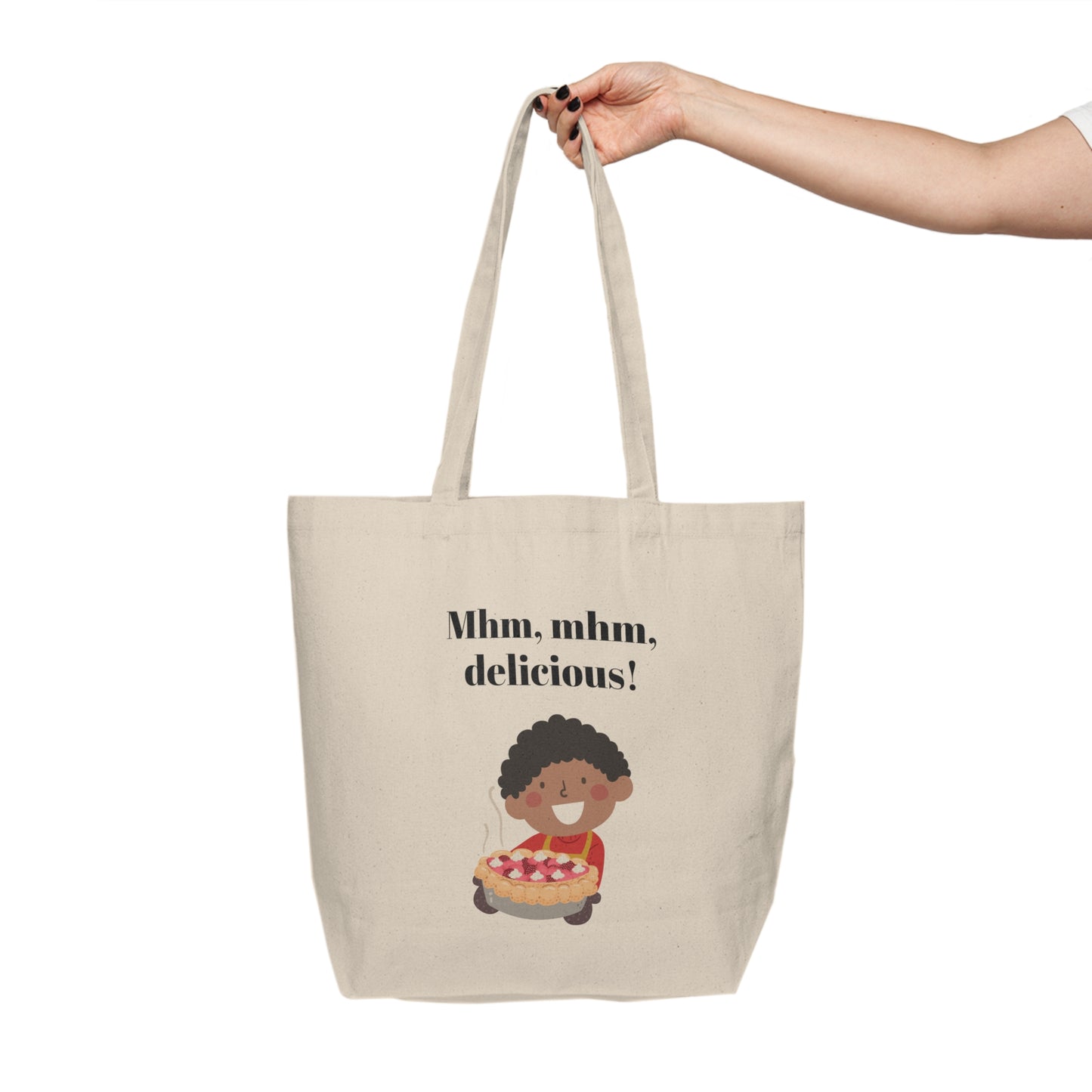 "Cooking with Maestro Cook"! - Canvas Shopping Tote