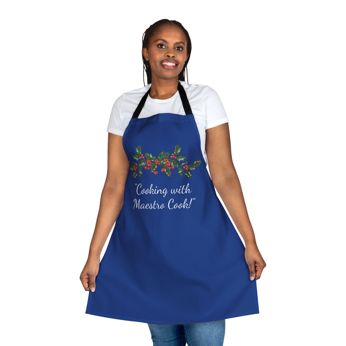 "Cooking with Maestro Cook" Christmas Apron!