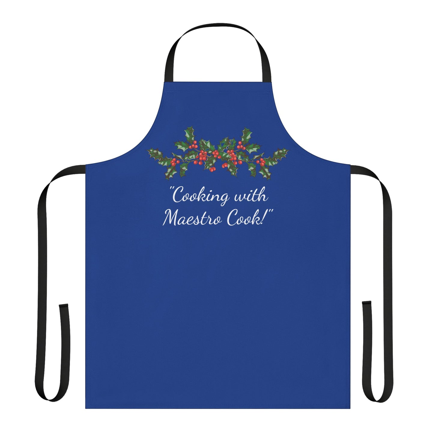 "Cooking with Maestro Cook" Christmas Apron!